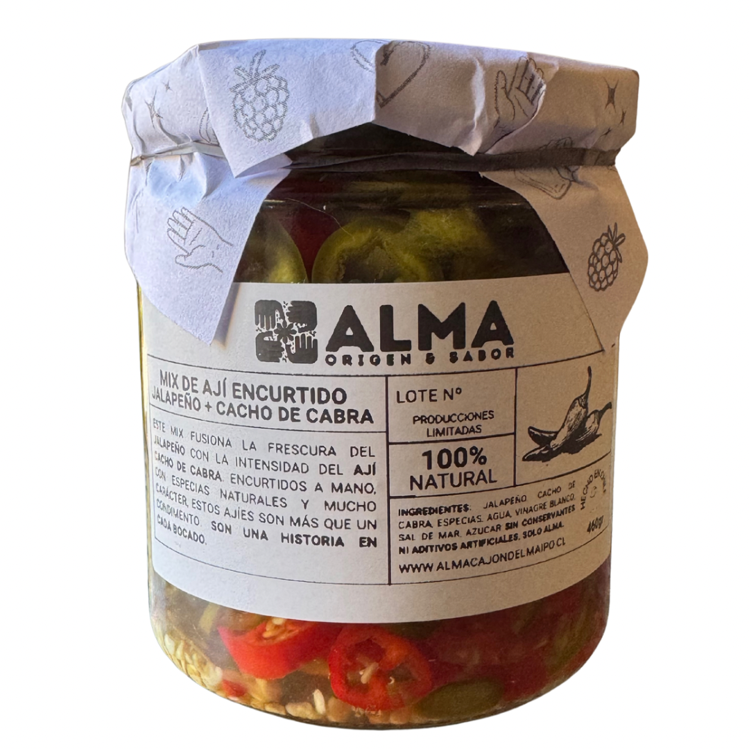 Ají Encurtido Artesanal Alma - 460g