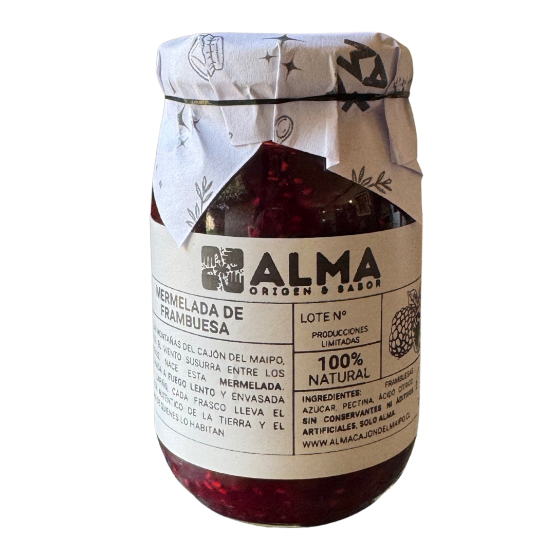 Mermelada Artesanal de Frambuesa Alma - 250g
