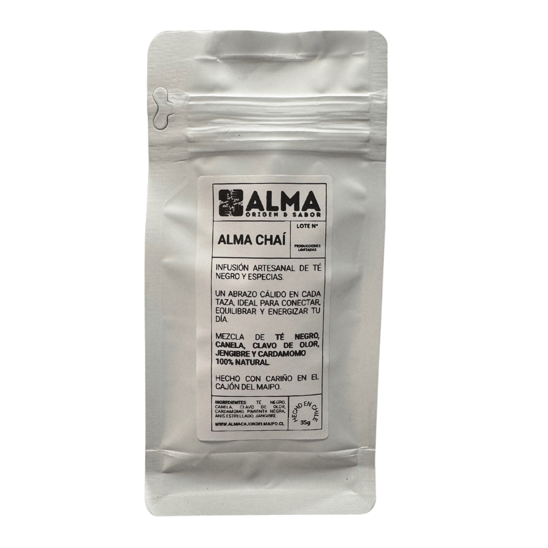 Alma Chai - Té Negro con Especias - 35g