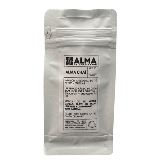 Alma Chai - Té Negro con Especias - 35g